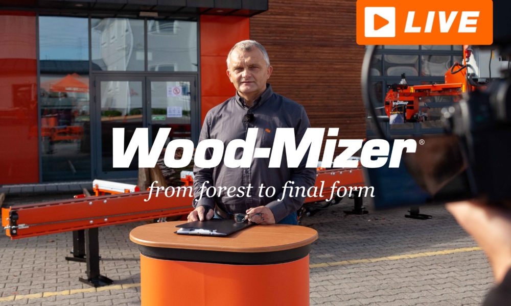 Wirtualna prezentacja maszyn Wood-Mizer LIVE