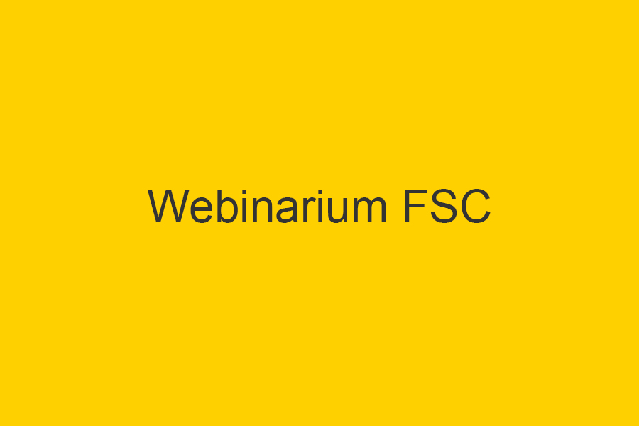 Webinarium FSC