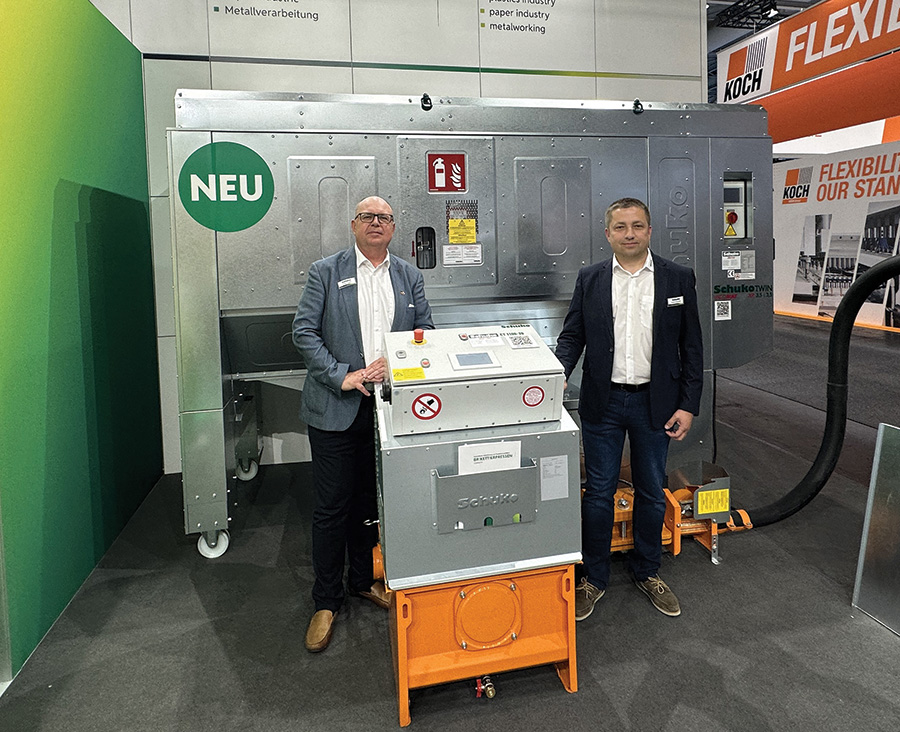 Nowe mobilne odpylacze Schuko na targach LIGNA 2025