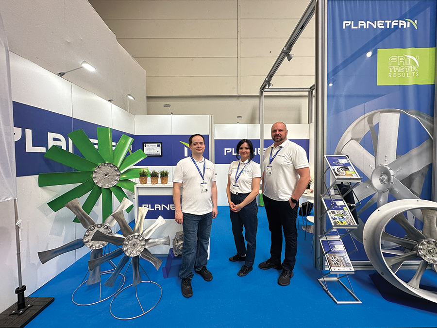 Planetfan z nowym wirnikiem rewersyjnym na LIGNA 2025: opatentowana konstrukcja, pełna kontrola nad przepływem i wydajnością