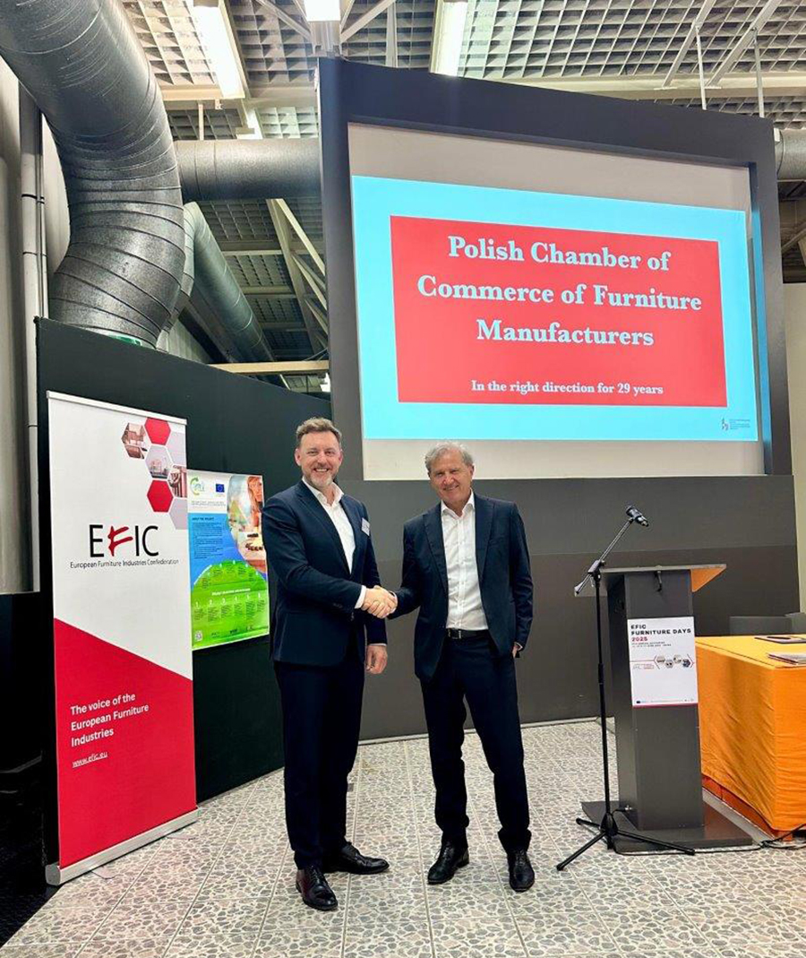 Piotr Wójcik OIGPM i Edi Snaidero EFIC