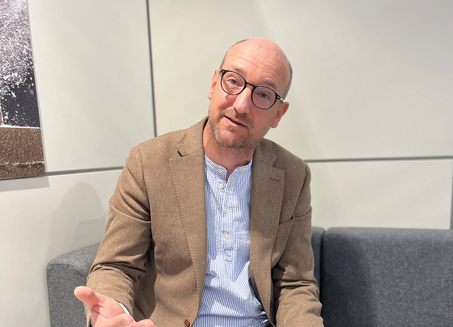 Dominik Wolfschuetz - Ekspert VDMA ds. rynku obróbki drewna. Fot. Kurier Drzewny