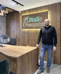 Marcin Pomagalski, właściciel firmy BIALIC