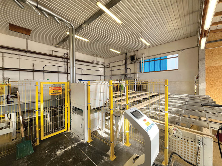 To było inspirujące spotkanie! Od prawej: Krystian Lüke – dyrektor tartaku Grupy Burkietowicz i Jacek Obarski, redaktor naczelny Kuriera Drzewnego.  Fot. Kurier Drzewny