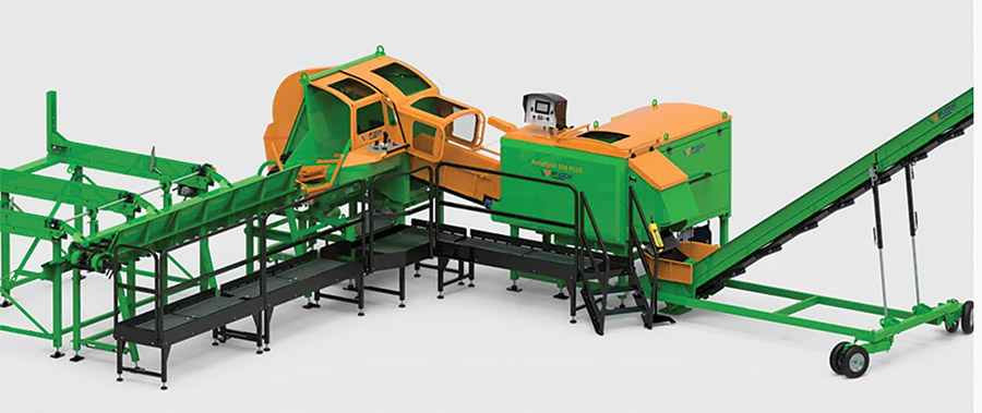 Kompleksowa linia produkcyjna POSCH SpaltFix S-500 Vario PLUS